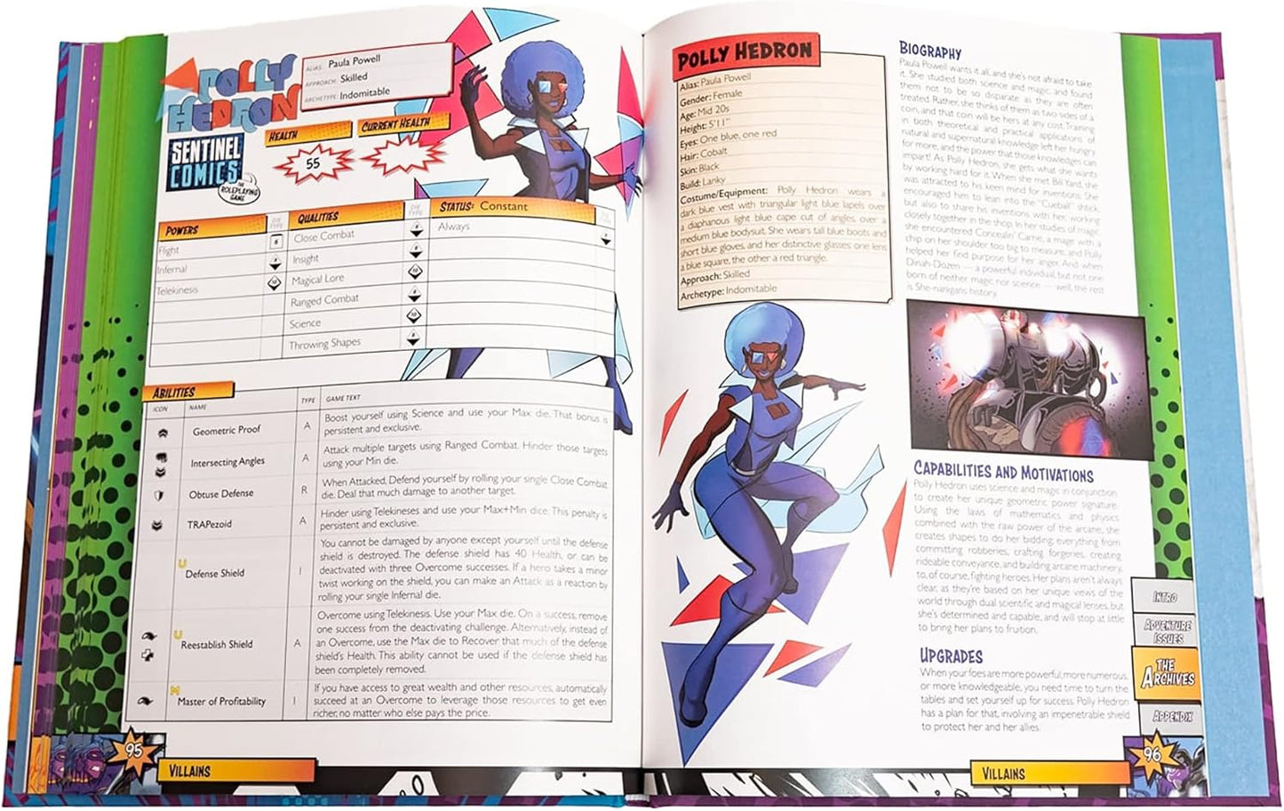 Sentinel Comics: The Roleplaying Game: Guise Book!