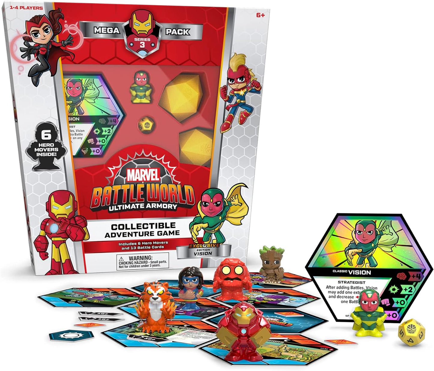 Battleworld: Series 3: Vision Mega Pack - Cats In Hat Inc.