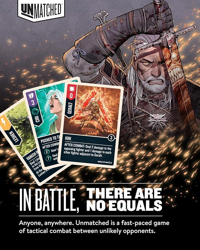 Unmatched: Witcher: Steel & Silver