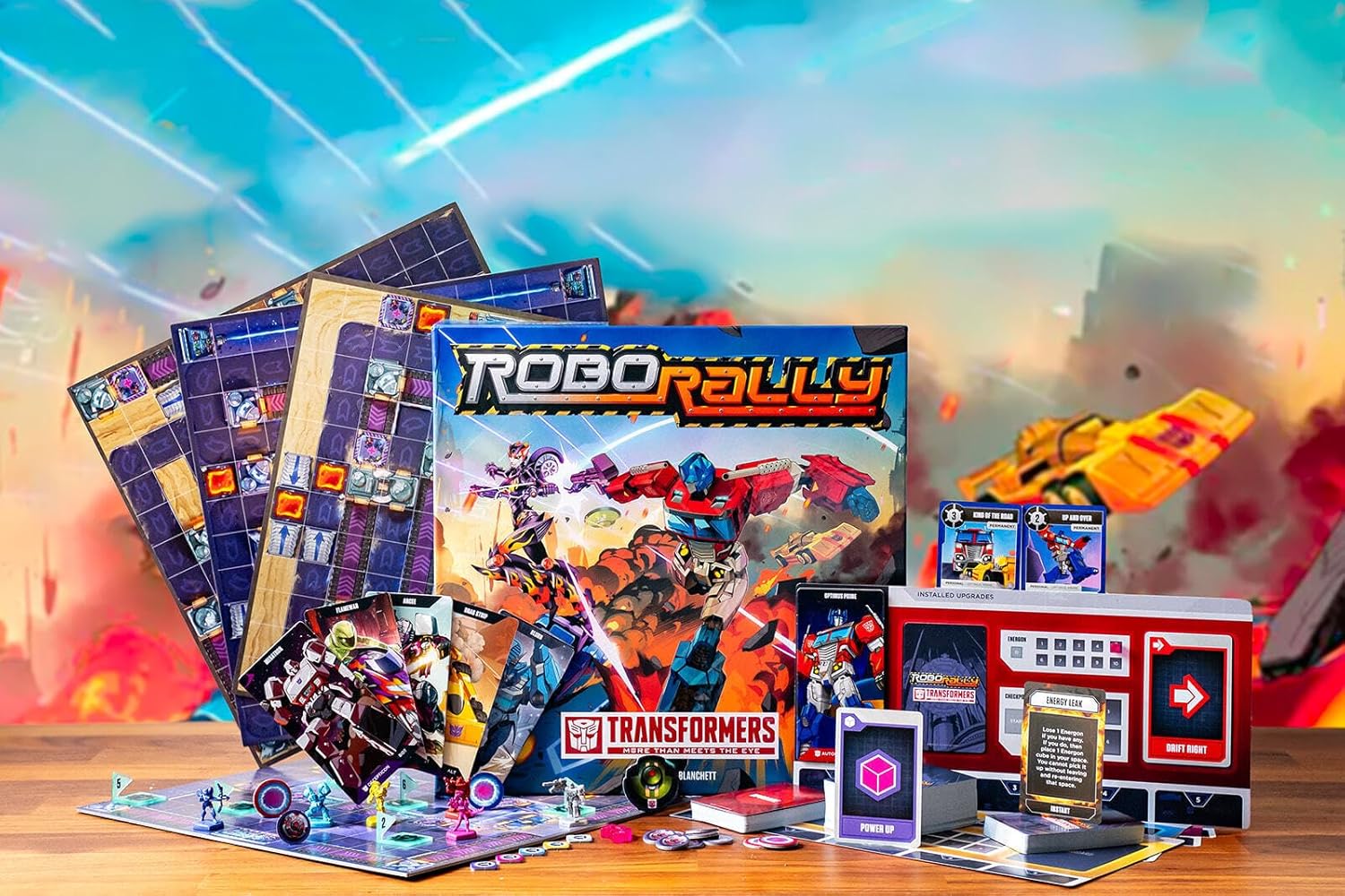 Robo Rally: Transformers By Renegade Game Studios