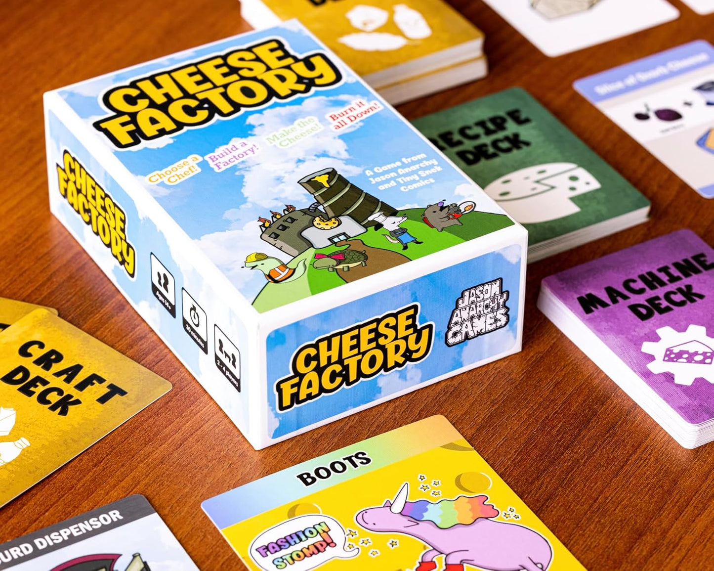 Cheese Factory - Cats In Hat Inc.