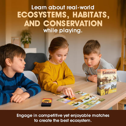 Ecosystem: Savanna - Cats In Hat Inc.