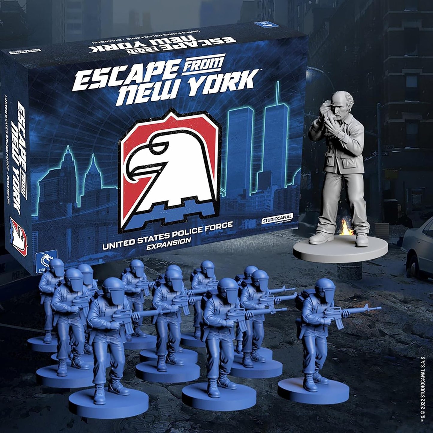 Escape from New York: US Police Forces Expansion By Pendragon Game Studio