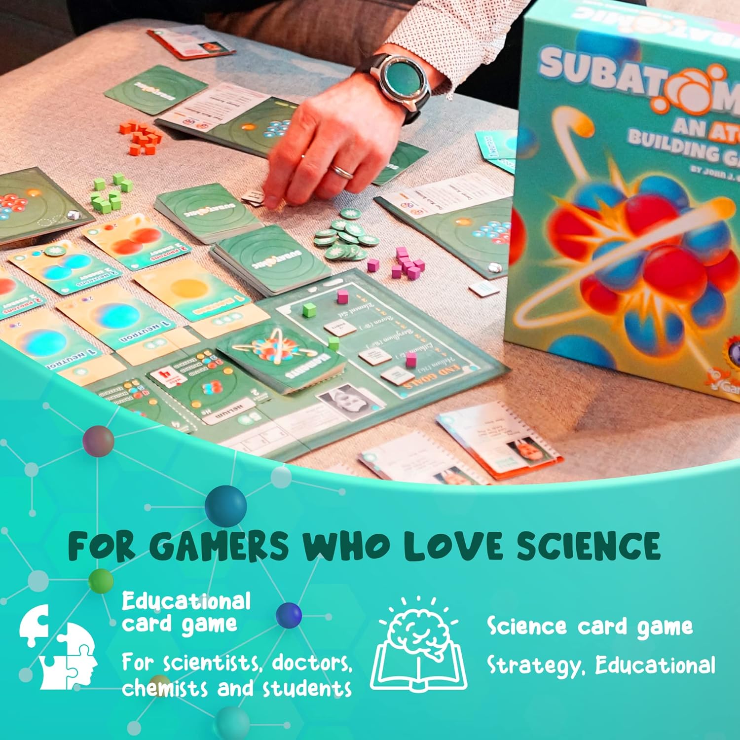 Subatomic: An Atom Building Game 2nd Edition