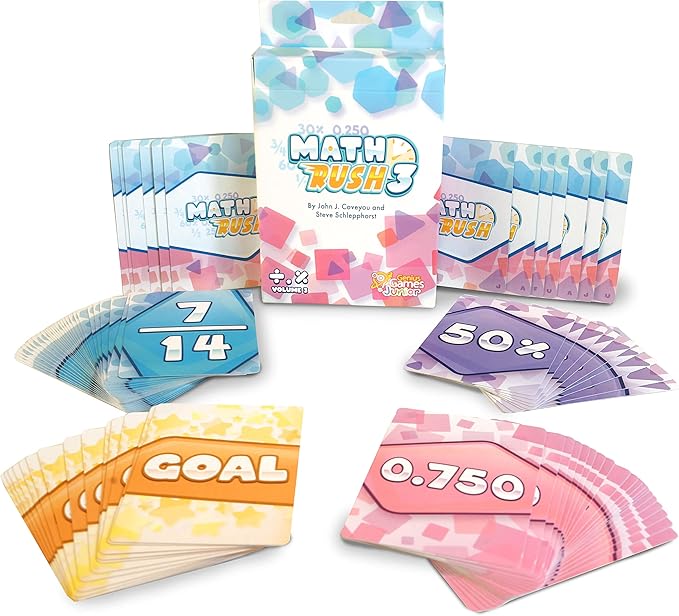 Math Rush 3: Fractions & Decimals