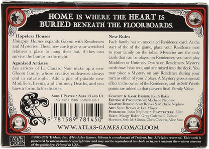Gloom 2nd Edition: Unhappy Homes