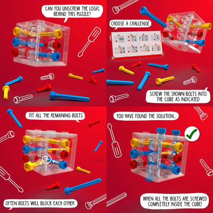 Criss Cross Cube - Cats In Hat Inc.