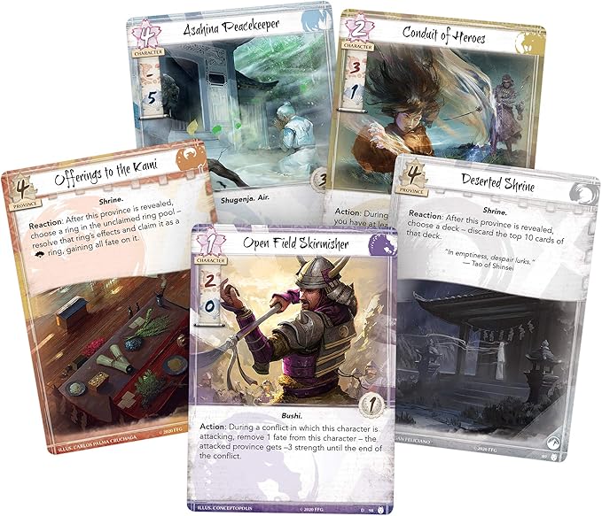 Legend Of The Five Rings LCG: Coils Of Power Dynasty Pack