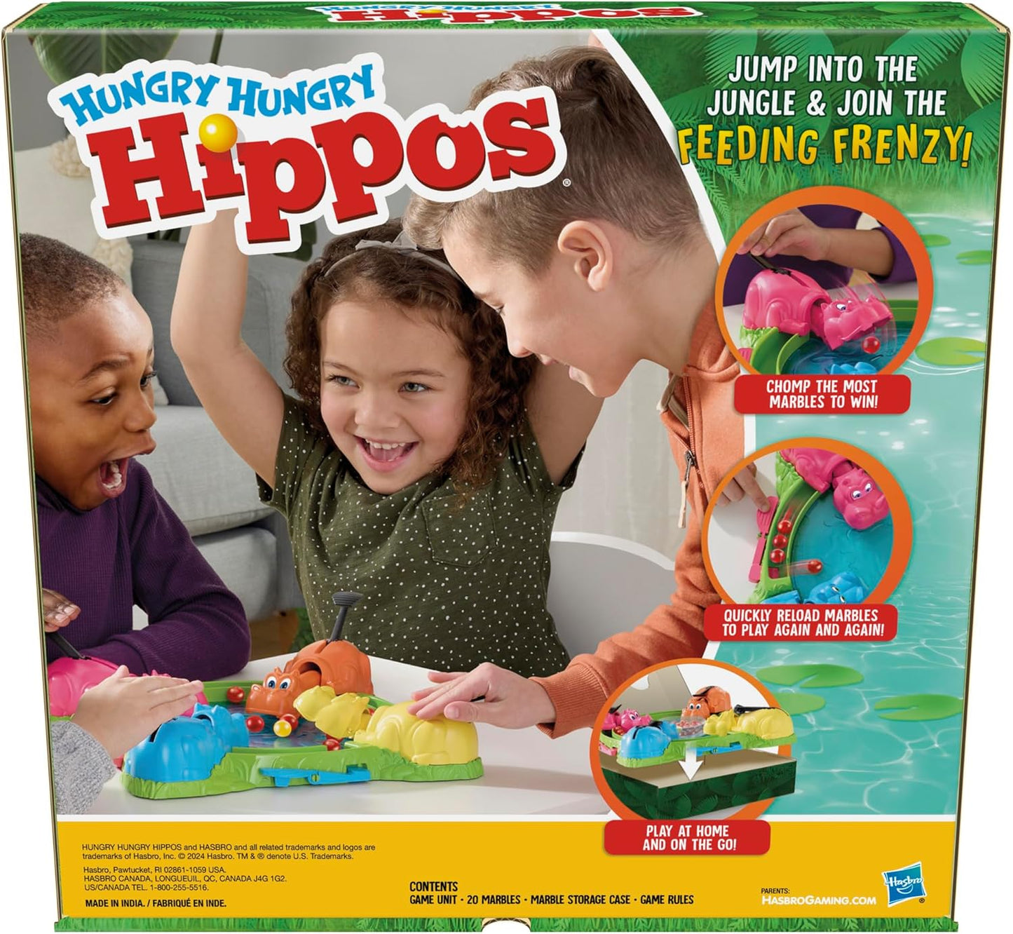 Hungry Hungry Hippos Refresh - Cats In Hat Inc.