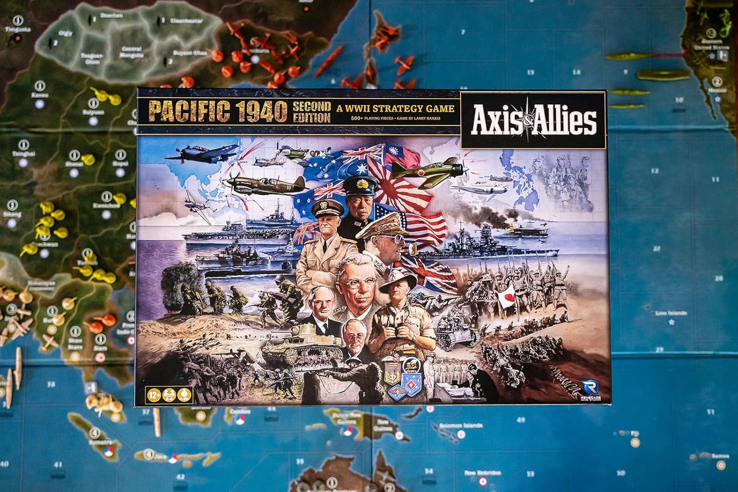 Axis & Allies: 1940 Pacific 2nd Edition - Cats In Hat Inc.