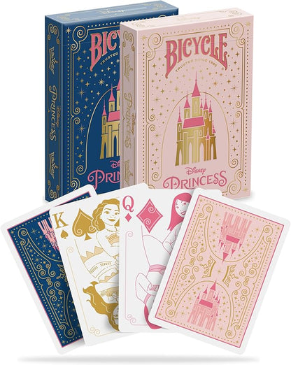 Playing Cards: Bicycle: Bicycle Disney Princess Pink/Navy Mix