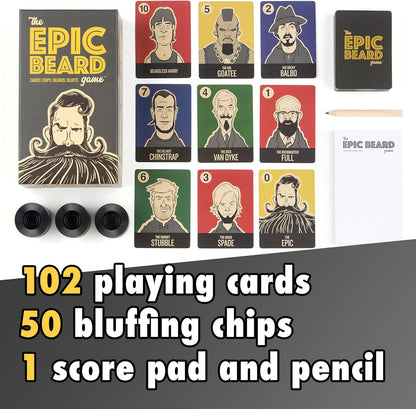 The Epic Beard Game - Cats In Hat Inc.