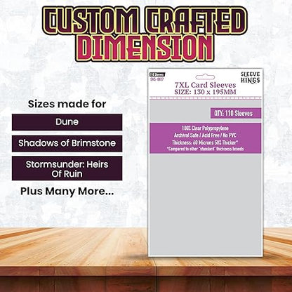 Deck Protector: 7XL 130 X 195mm (110)