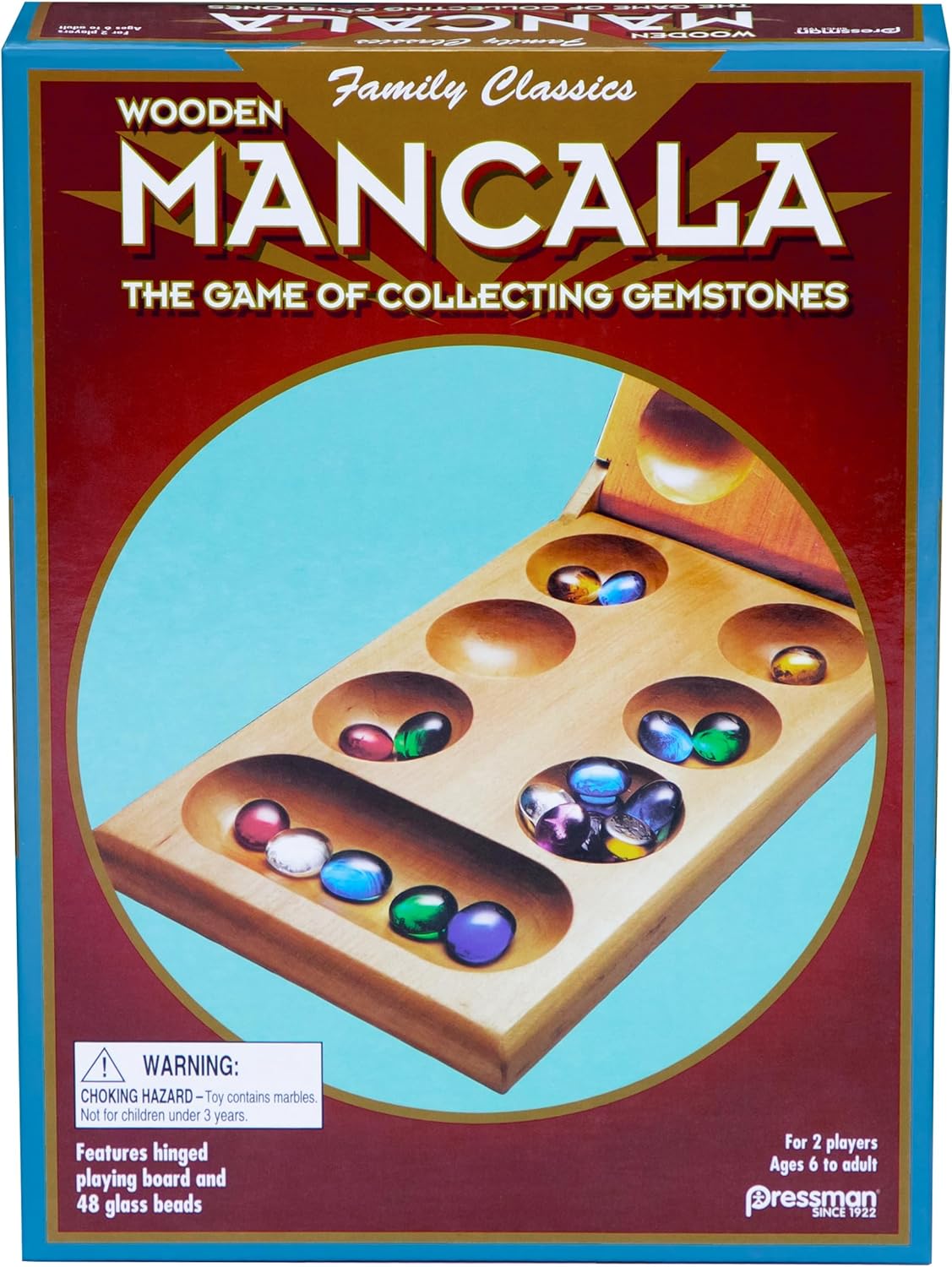 Mancala (Folding Set) By Pressman Toy