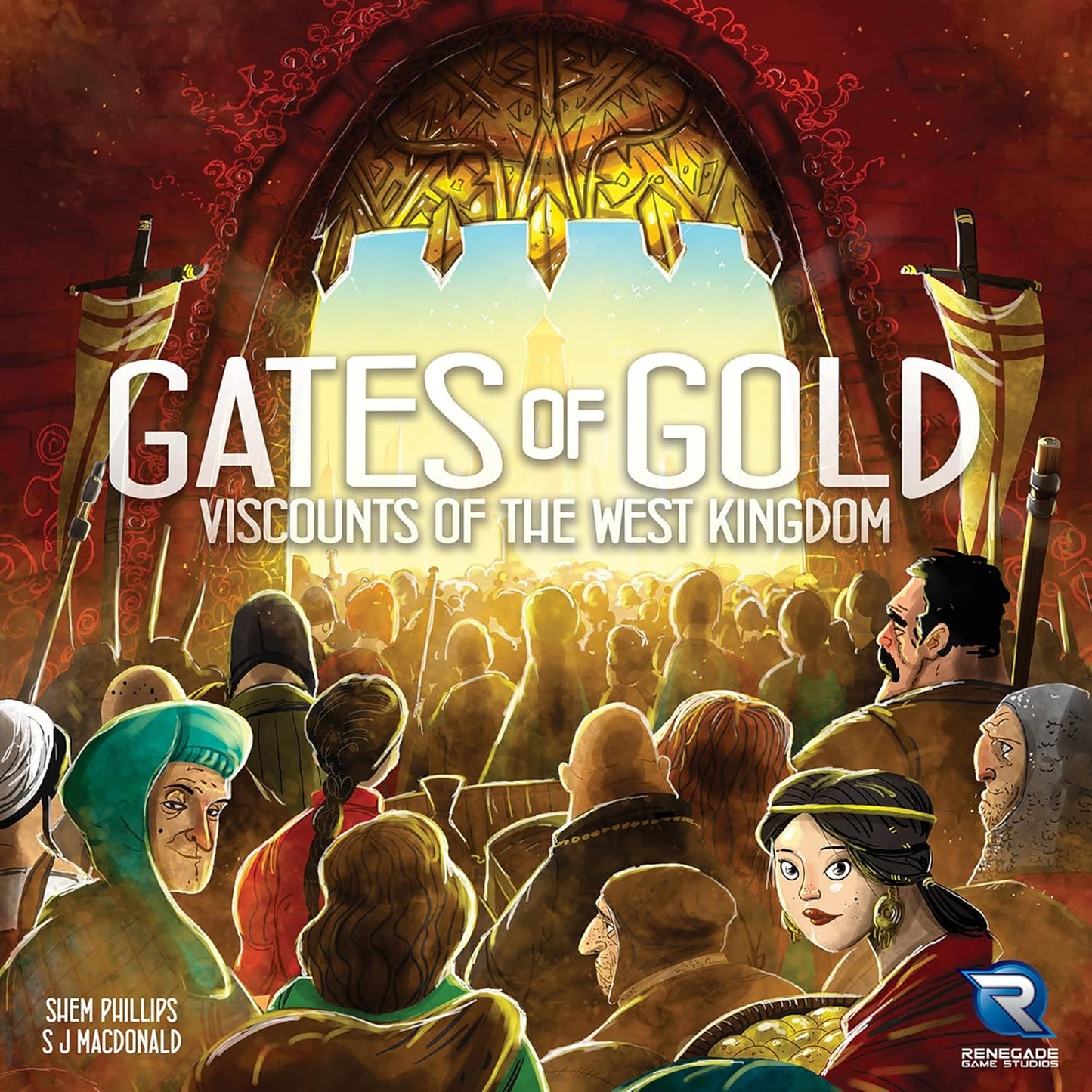 Viscounts Of The West Kingdom Gates Of Gold Expansion - Cats In Hat Inc.