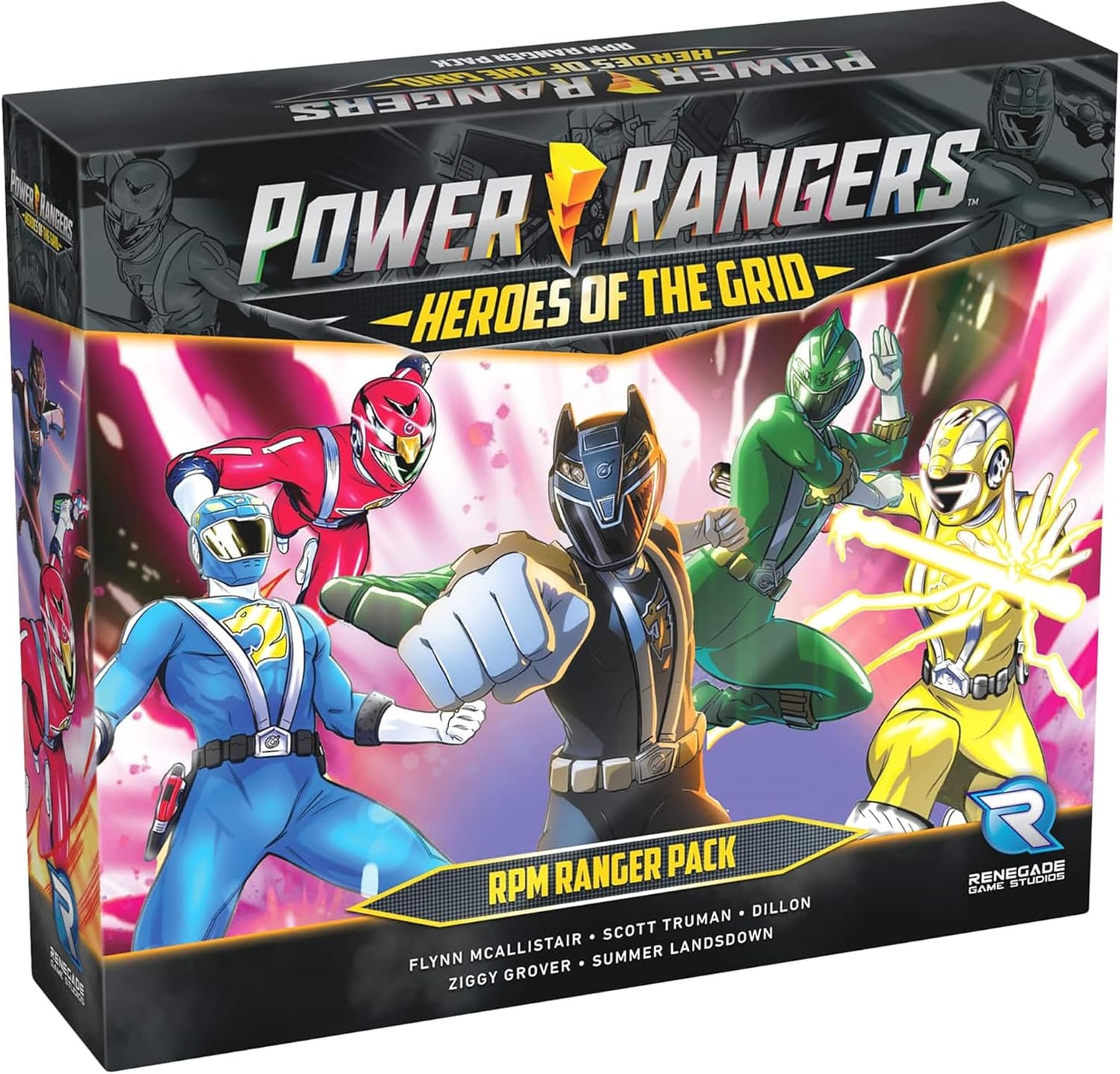 Power Rangers: Heroes of the Grid: RPM Ranger Pack By Renegade Game Studios