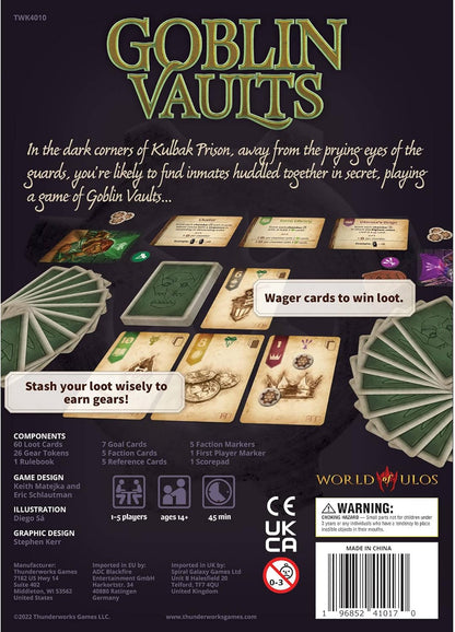 Goblin Vaults - Cats In Hat Inc.