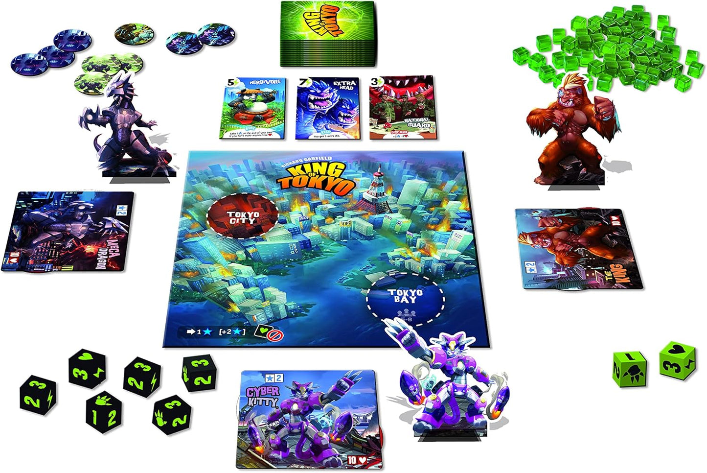 King Of Tokyo 2nd Edition - Cats In Hat Inc.