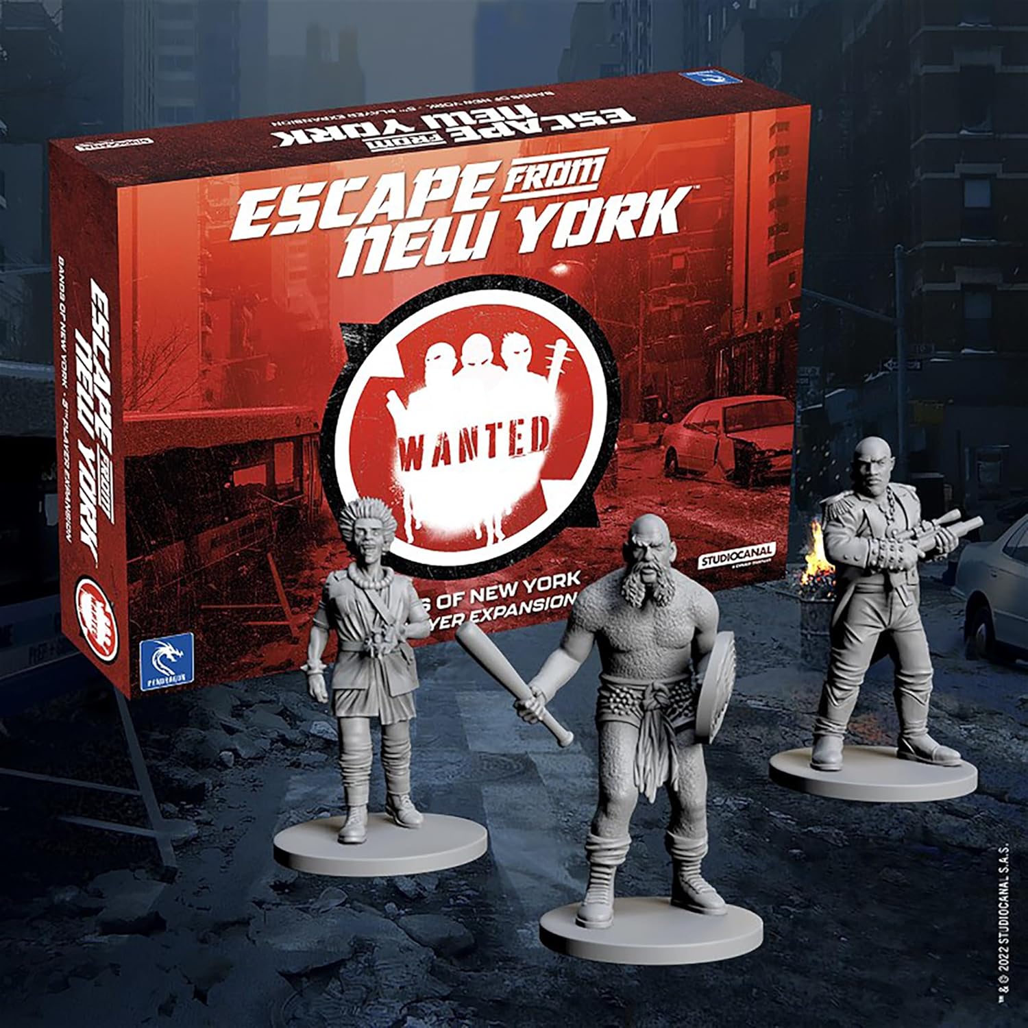 Escape from New York: Bands of New York Expansion By Pendragon Game Studio