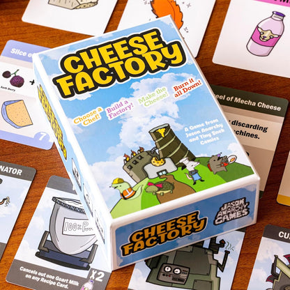 Cheese Factory - Cats In Hat Inc.