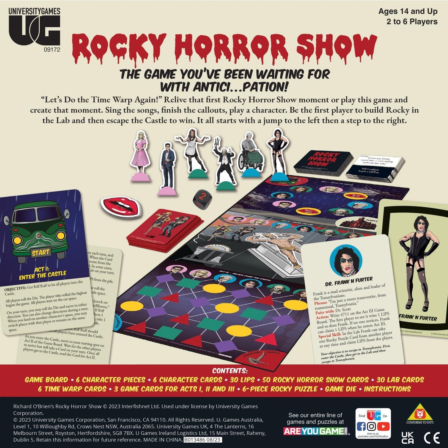 The Rocky Horror Picture Show Game - Cats In Hat Inc.