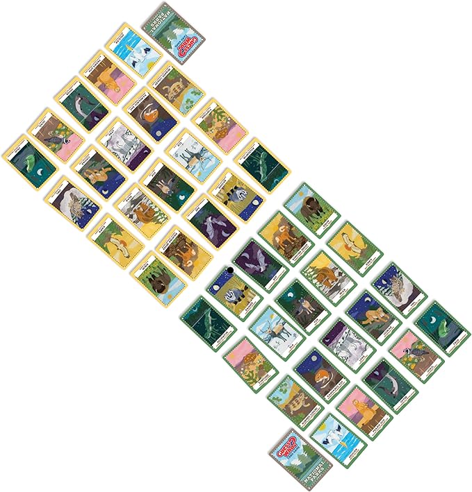 Guess Who Card Game: National Parks