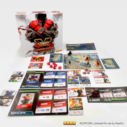Street Fighter: World Warriors Edition Board Game