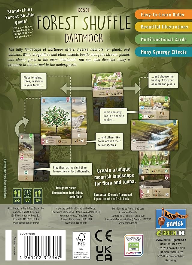 Forest Shuffle: Dartmoor Expansion