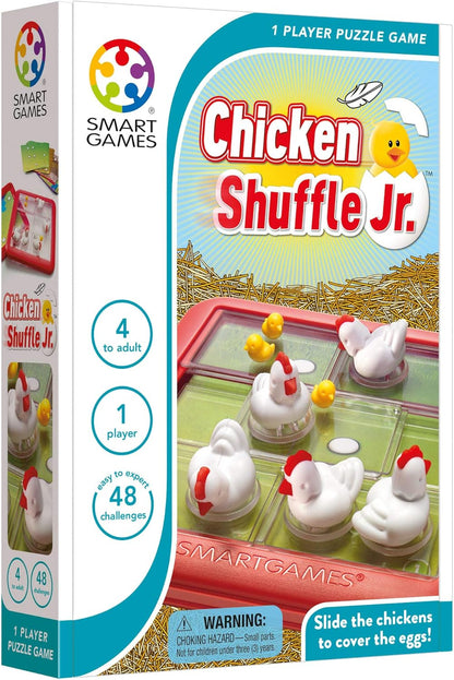 SmartGames Chicken Shuffle Jr. Skill-Building Travel
