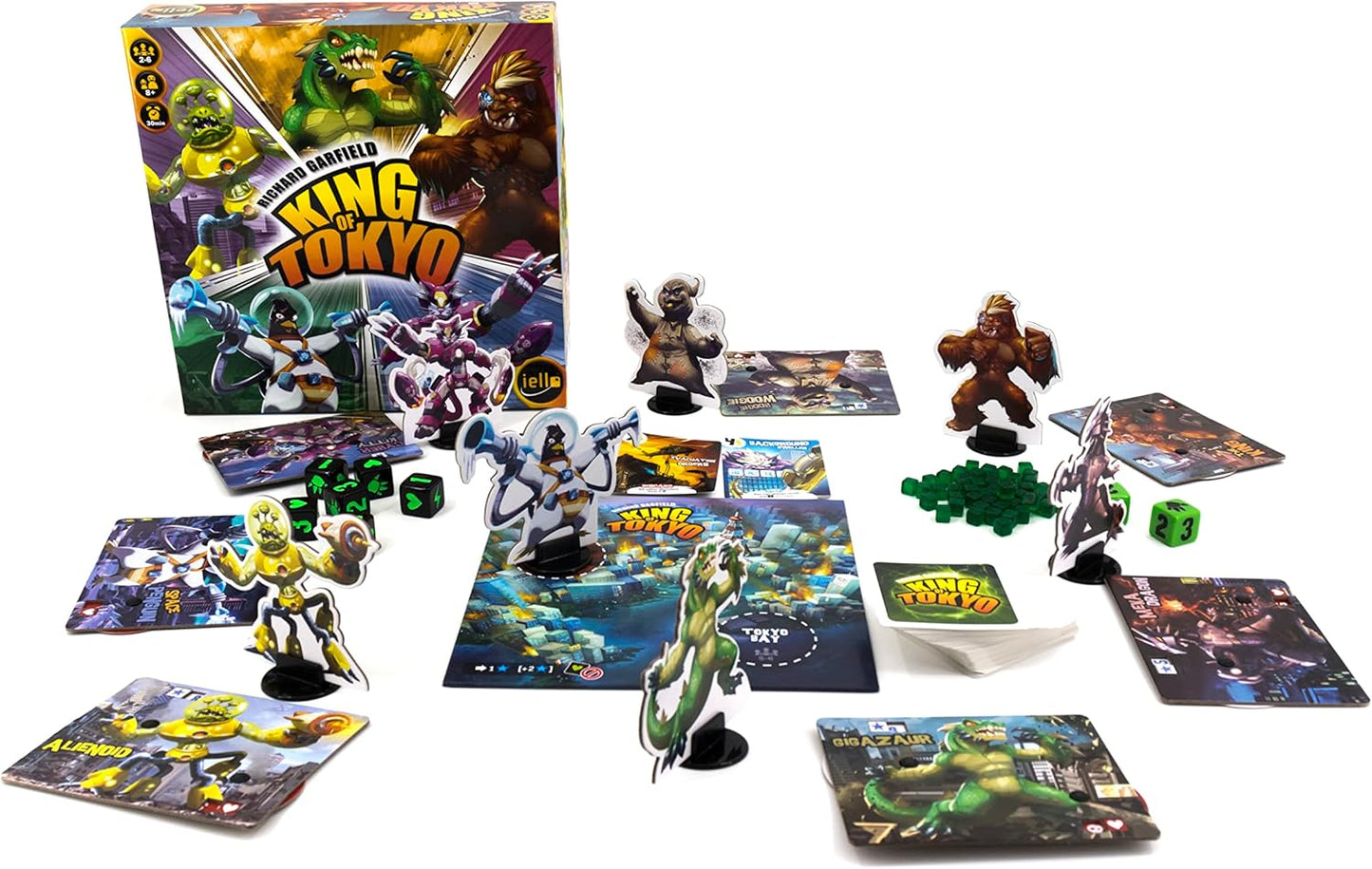 King Of Tokyo 2nd Edition - Cats In Hat Inc.