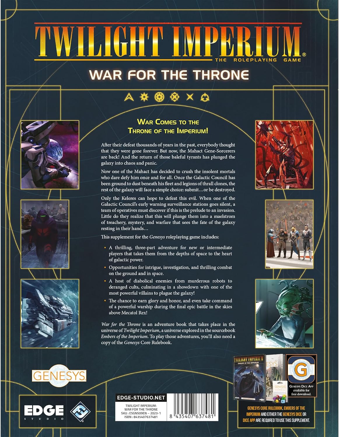 Twilight Imperium: War For The Throne