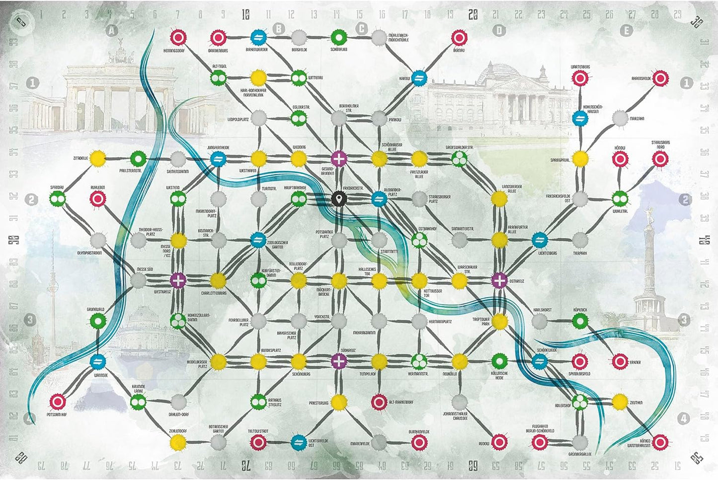 On The Underground: London/Berlin 2nd Edition - Cats In Hat Inc.