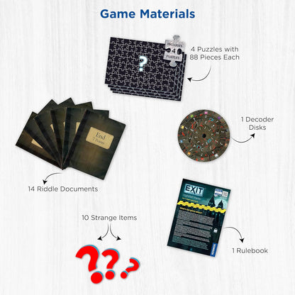 EXIT: Nightfall Manor (With Puzzle) - Cats In Hat Inc.