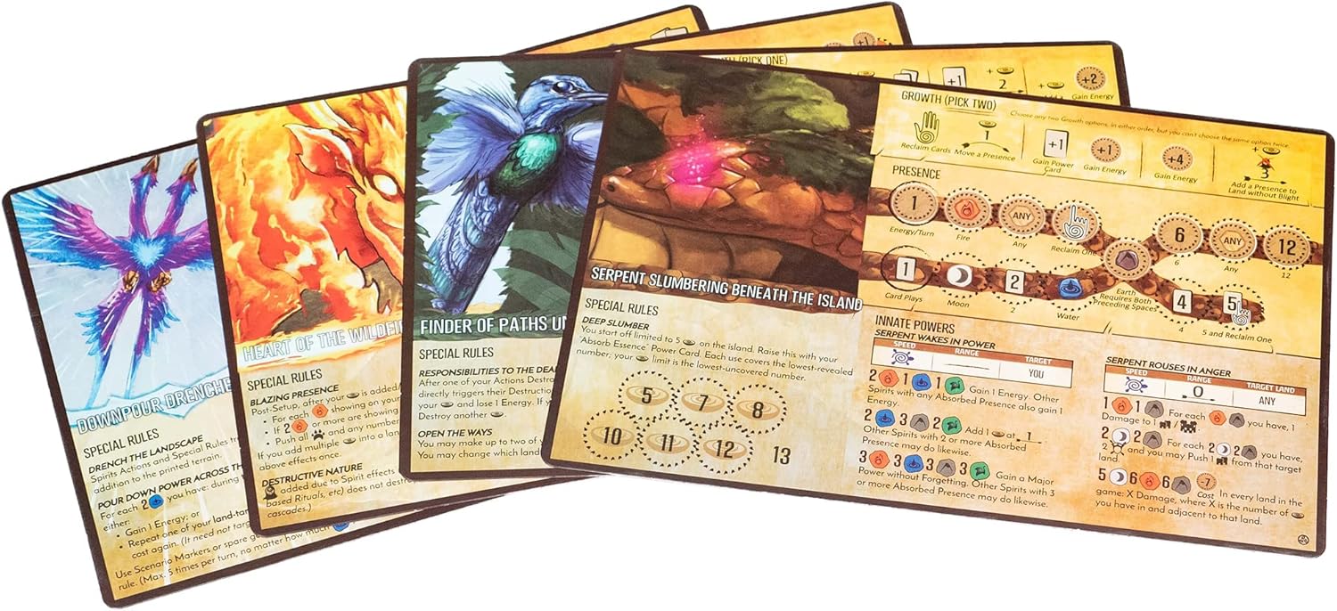 Spirit Island: Feather & Flame: Foil Panels
