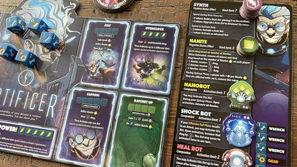 Dice Throne Season Two: Artificer Vs Cursed Pirate - Cats In Hat Inc.