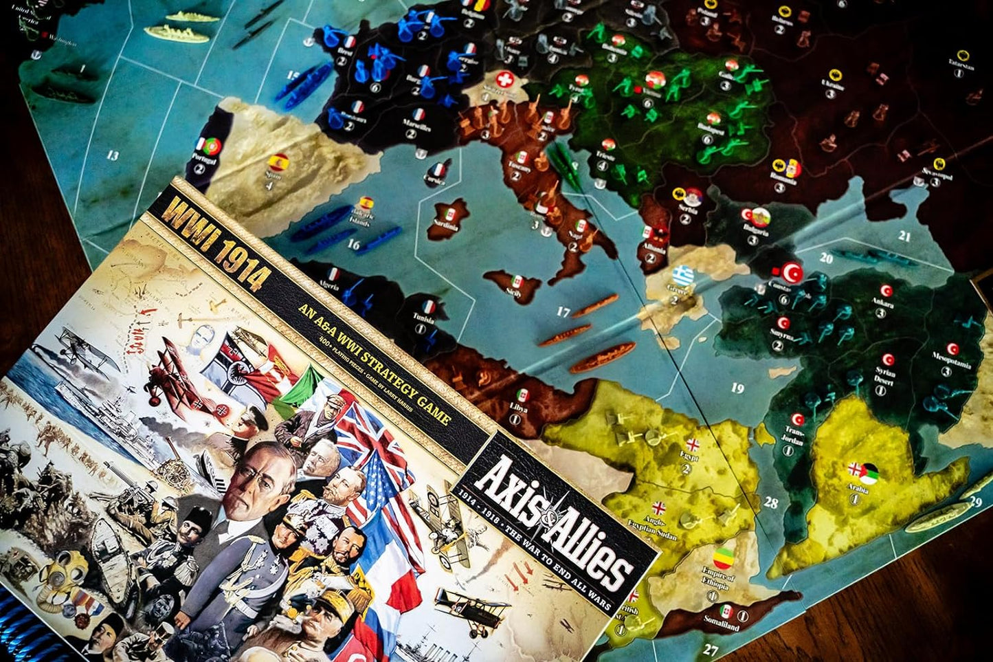 Axis & Allies: WWI 1914 By Renegade Game Studios