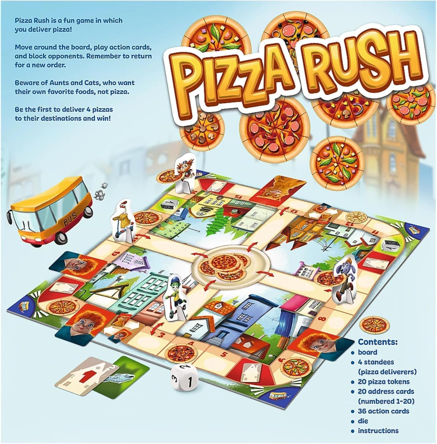 Pizza Rush - Cats In Hat Inc.