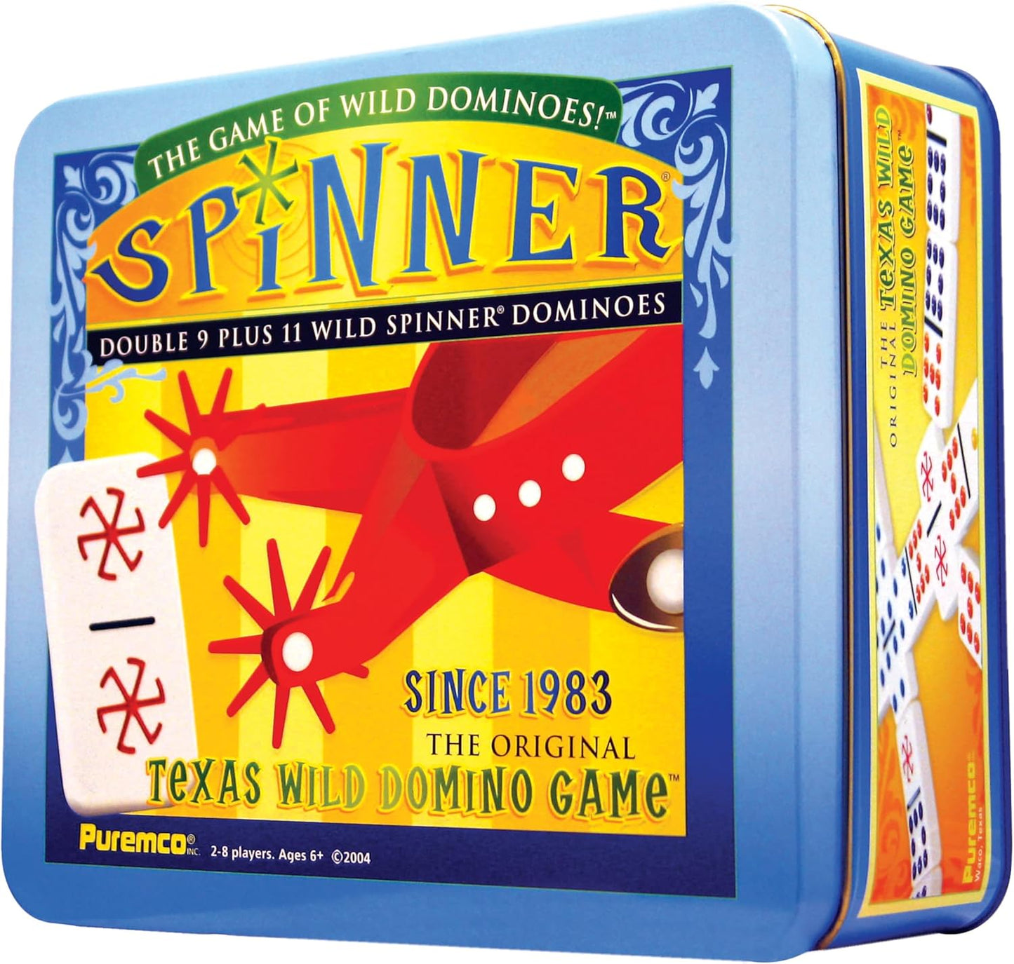 Dominoes: Spinner Double 9 - Cats In Hat Inc.