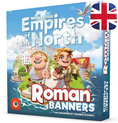 Imperial Settlers: Empires Of The North: Roman Banners - Cats In Hat Inc.