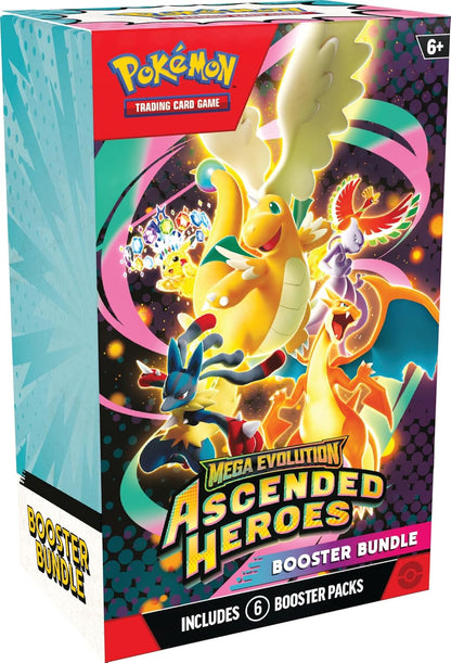 Pokemon: Mega Evolution - Ascended Heroes - Booster Bundle