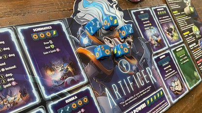 Dice Throne Season Two: Artificer Vs Cursed Pirate - Cats In Hat Inc.