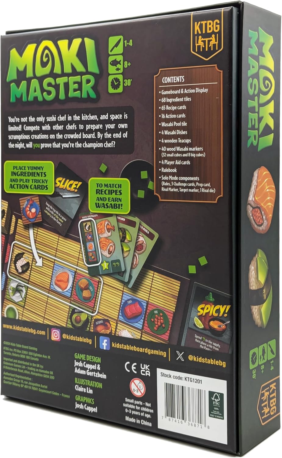 Maki Master By Kids Table Board Gaming