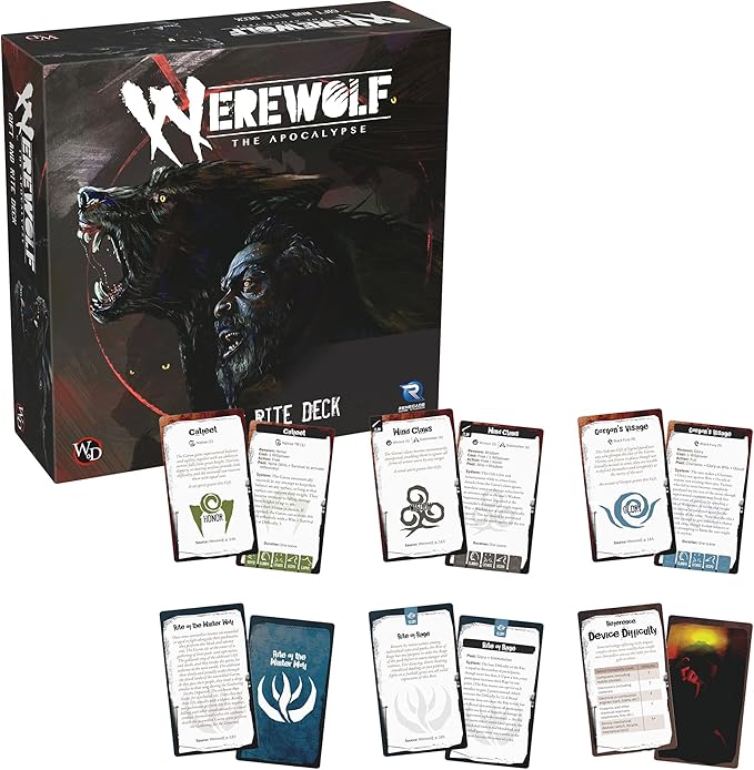 Werewolf: The Apocalypse 5th Edition: Gift and Rite Deck