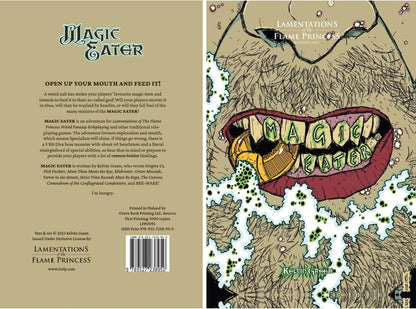 Lamentations Of The Flame Princess: Adventure: Magic Eater