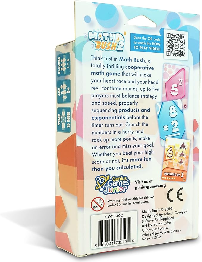 Math Rush 2: Multiplication & Exponents