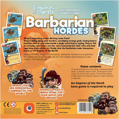 Imperial Settlers: Empires Of The North: Barbarian Hordes - Cats In Hat Inc.