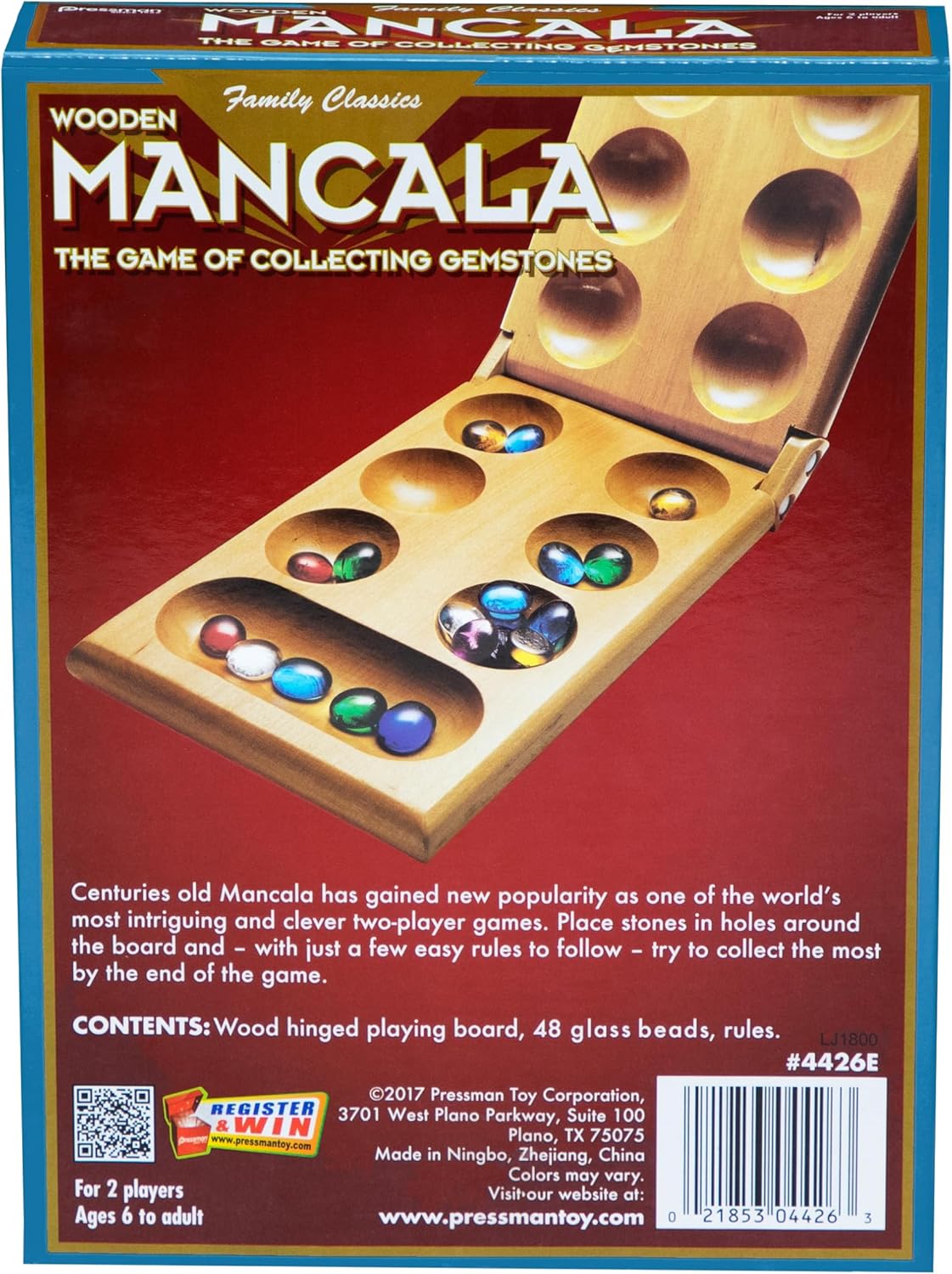 Mancala (Folding Set) By Pressman Toy
