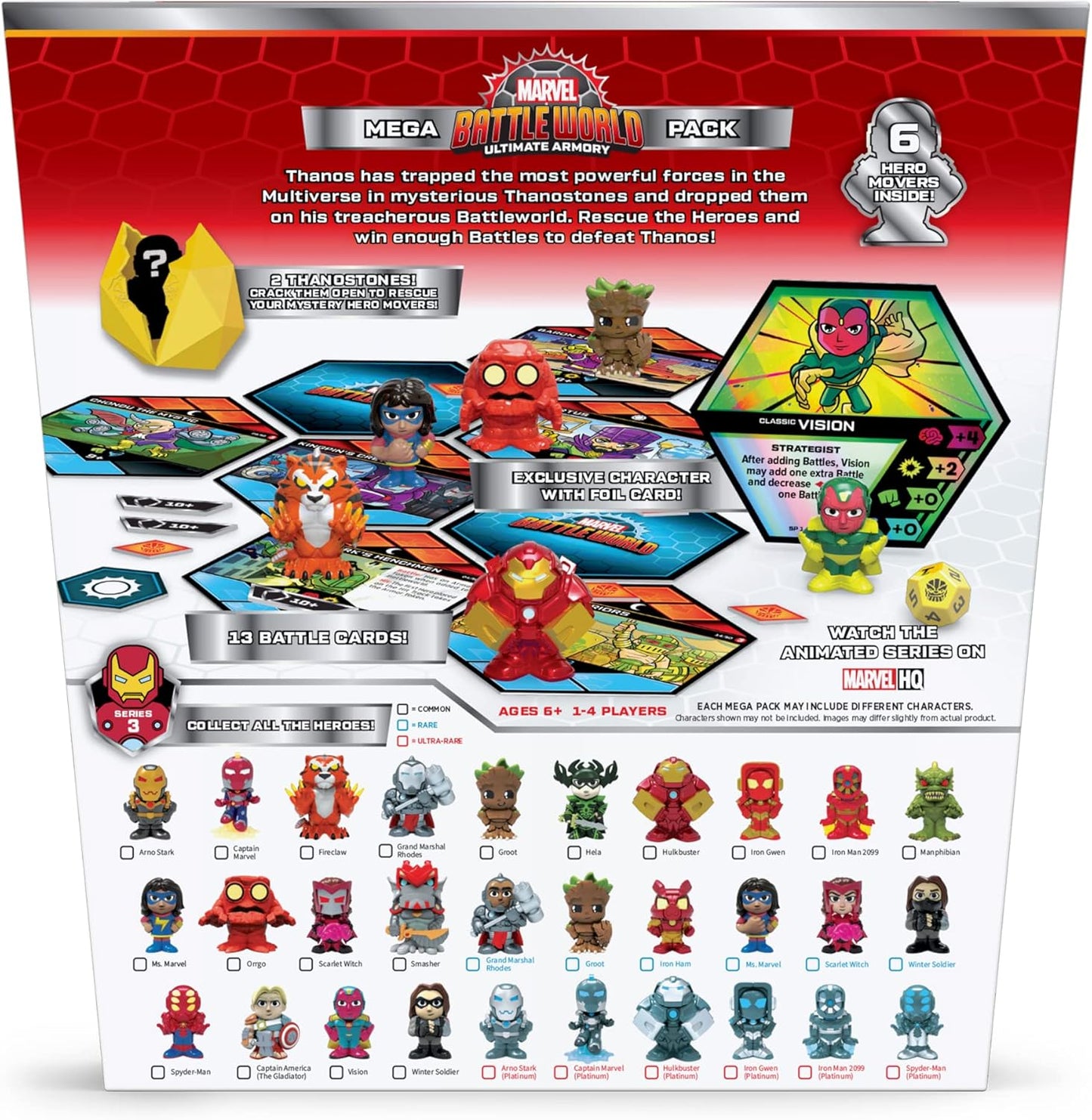 Battleworld: Series 3: Vision Mega Pack - Cats In Hat Inc.