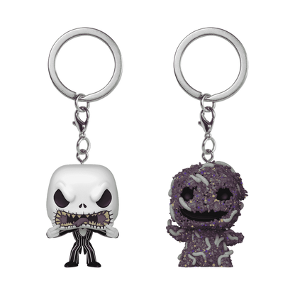 Funko Pop! Keychain The Nightmare Before Christmas - Jack & Oogie 2 Pack