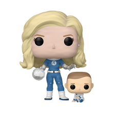 Funko Pop! Marvel - & Buddy Invisible Woman & Franklin (Fantastic Four: First Steps)